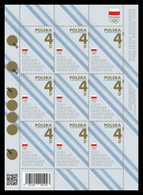 Poland 2022 / XXIV Olympic Winter Games Beijing 2022, Sport, Athletes, Full Sheet MNH** New!!! - Invierno 2022 : Pekín