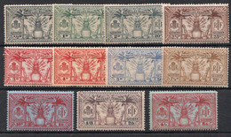 Nouvelles HEBRIDES Timbres Poste N°80 à 90* Neufs Charnières TB Cote 32.50€ - Unused Stamps