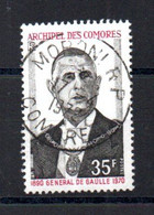 COMORES - N° 76 - GÉNÉRAL DE GAULLE - Used Stamps