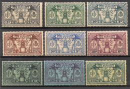 Nouvelles HEBRIDES Timbres Poste N°91 à 99* Neufs Charnières TB Cote 73.00€ - Unused Stamps