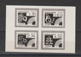 France 1987 épreuve Photo Les Saisons Préo 194-197 - Luxury Proofs