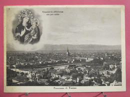 Visuel Très Peu Courant - Italie - Torino - Consolatrix Afflictorum Ora Pro Nobis - 1957 - R/verso - Panoramic Views