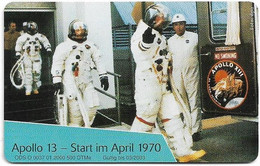 Germany - Eroberung Des Weltraums - Apollo 13 - Start Im April 1970 - O 0037 - 01.2000, 3DM, 500ex, Mint - O-Series : Séries Client