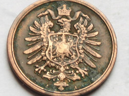 Belle Pièce  Allemagne De 2 PFENNIG De 1876 - 2 Pfennig
