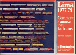 Catalogue LIMA 1977-78 Comment S'amuser Avec Les Trains écales HO N O - French