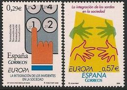 ESPAÑA/ SPAIN/ SPANIEN / ESPAGNE  - EUROPA 2006 - TEMA "INTEGRACIÓN".- SERIE De 2 V. - N - 2006