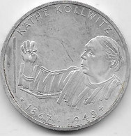 Allemagne - 10 Mark 1992 - Argent - Conmemorativas