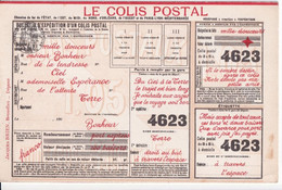 COLIS POSTAUX - ANNEES DEBUT 1900 - CARTE POSTALE FANTAISIE - Storia Postale