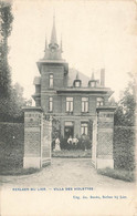 BERLEAR BIJ LIER - Villa Des Violettes - Carte Animée Et Circulé En 1907 - Berlaar