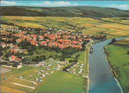 D-34399 Oberweser - Oedelsheim - Campingplatz - Luftaufnahme - Aerial View - Bad Karlshafen