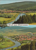 D-34399 Oberweser - Gieselwerder - Alte Ansichten - Weser - Dampfer - Bad Karlshafen