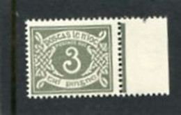 IRELAND/EIRE - 1971  POSTAGE DUE  3p  GREY  WMK E   MINT NH  SG D17 - Postage Due