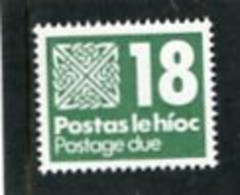 IRELAND/EIRE - 1985  POSTAGE DUE  18p  MINT NH  SG D30 - Strafport