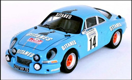 Alpine Renault A110 - Gitanes - Jean-Pièrre Beltoise/J-P. Aujoulet - 1st Tour De La Réunion 1975 #14 - Troféu - Trofeu