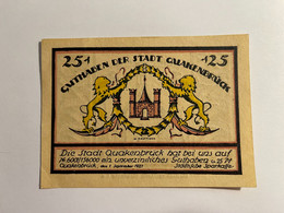 Allemagne Notgeld Quakenbruck 25 Pfennig - Collections