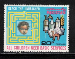 PAKISTAN Scott # 425 MH - Basic Services For Children - Pakistan