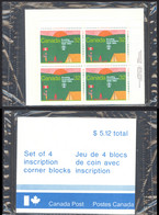 Canada Sc# 993 MNH PB Set/4 (SEALED) 1983 32c Scouting Year - Unused Stamps