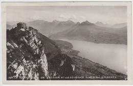 74-2462 - Carte Postale Haute Savoie (74) - VEYRIER - Téléphérique Et Vue Générale Sur Le Lac D'Annecy - Veyrier