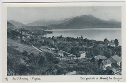 74-2463 - Carte Postale Haute Savoie (74) - VEYRIER - Lac D'Annecy - Veyrier