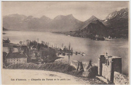 74-2465 - Carte Postale Haute Savoie (74) - VEYRIER - La Chapelle Du Toron Et Le Lac D'Annecy - Veyrier