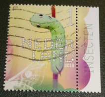 Nederland - NVPH - Xxxx - 2018 - Gebruikt - Used - Beleef De Natuur - Olifantsrups - Met Tab - Used Stamps