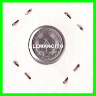 REPUBLICA DEMOCRATICA DE ALEMANIA ( DDR ) MONEDAS DE 1 PFENNING AÑO 1975 CECA-A MONEDA DE 17mm Obv.State ALUMINIO S/C - 1 Pfennig