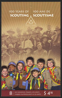 Canada Sc# BK357 Booklet MNH 2007 52c Scouting - Full Booklets