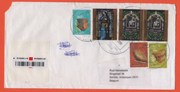 ARGENTINA - 2006 - 6 Stamps - Registered - Viaggiata Da Buenos Aires Per Schilde, Belgium - Storia Postale