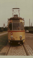 Reproduction - KARLSRUHE - Tramway - Partiellement Coupée - Treni