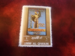 Umm Al Qiwain - Olympic Games 1932 - Val 1 Riyal - Air Mail - Polychrome - Oblitéré - Année 1972 - - Estate 1932: Los Angeles