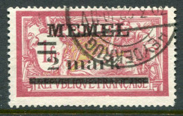 MEMEL 1920  Overprint 2 Mk.. On France 1 Fr..used.  Michel 28 - Klaipeda 1923