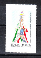 Italia   -   2010.  Olimpiade Giovanile " Singapore 2010 ". Basket. Self-adhesive, MNH - Summer 2010 : Singapore (Youth Olympic Games)