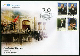 Türkiye 2020 Republic Day | Flag, Special Cover - Storia Postale