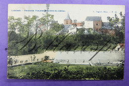 Linkebeek  Panorama - Vue Prise Drève Du Château Relais Etoille Ster Stempel 1908 - Linkebeek