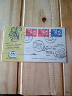 SAS.flight Over The North Pole.stockholm.tokyo Via The North Pole.1957 .posted To Chile.e7 Postage Reg Letter.commems . - Altri & Non Classificati