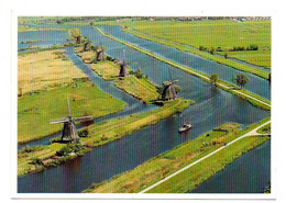 1999--Vue Aérienne D'un Paysage De Moulins à Vent Aux Pays-Bas ....timbre...cachet.......à Saisir - Windmills