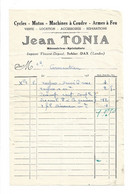 22-1 - 336 Jean Tonia Mecanicien Cycles Motos Armes A Feu Dax Landes - Straßenhandel Und Kleingewerbe