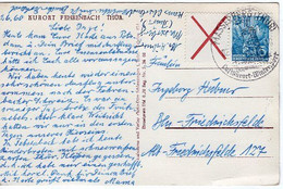 50967 - DDR - 1960 - 10Pfg&"X" ZDr. A. AnsKte. MASSERBERG -> Berlin-Friedrichsfelde - Covers & Documents