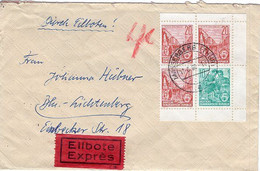 50968 - DDR - 1960 - Zdr.-田 A. Eilbf. MASSERBERG -> BERLIN-LICHTENBERG - Cartas & Documentos