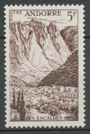 Andorre Français N°141, 5f. Brun-lilas NEUF** ZA141 - Neufs