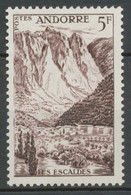 Andorre Français N°141, 5f. Brun-lilas NEUF** ZA141 - Ungebraucht