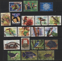 Singapore (54) 2002 - 2013 22 Different Stamps & 1 Miniature Sheet. Mint & Used. Hinged. - Singapur (1959-...)