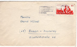 51015 - DDR - 20Pfg. NVA (Mgl.) EF A Bf. MAGDEBURG - V.ARBEITERKONFERENZ ... -> Westdeutschland - Lettres & Documents