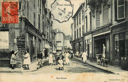 Toul * La Rue Carnot * Boucherie Parisienne * Café Restaurant MARIUS * Commerces Magasins - Toul