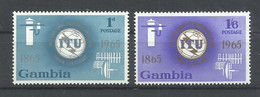 GAMBIA  YVERT  203/4     MNH  ** - Gambie (1965-...)