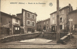 Grigny Route De La Fontaine - Grigny