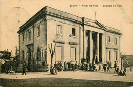 Sauve * Place De L'hôtel De Ville * La Justice De Paix - Autres & Non Classés