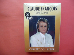 COFFRET COLLECTOR 3 DVD COMME NEUF SCELLE  L INTEGRALE CLAUDE FRANCOIS SES PLUS BELLES CHANSONS 2003 - Concert Et Musique