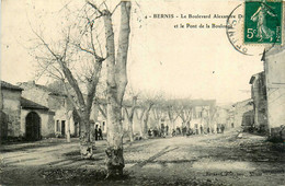 Bernis * Le Boulevard Alexandre Dumas Et Le Pont De La Boulonne - Sonstige & Ohne Zuordnung