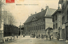 Moirans * Rue Et Le Château De M De LAMOTTE * Café * Villageois - Moirans